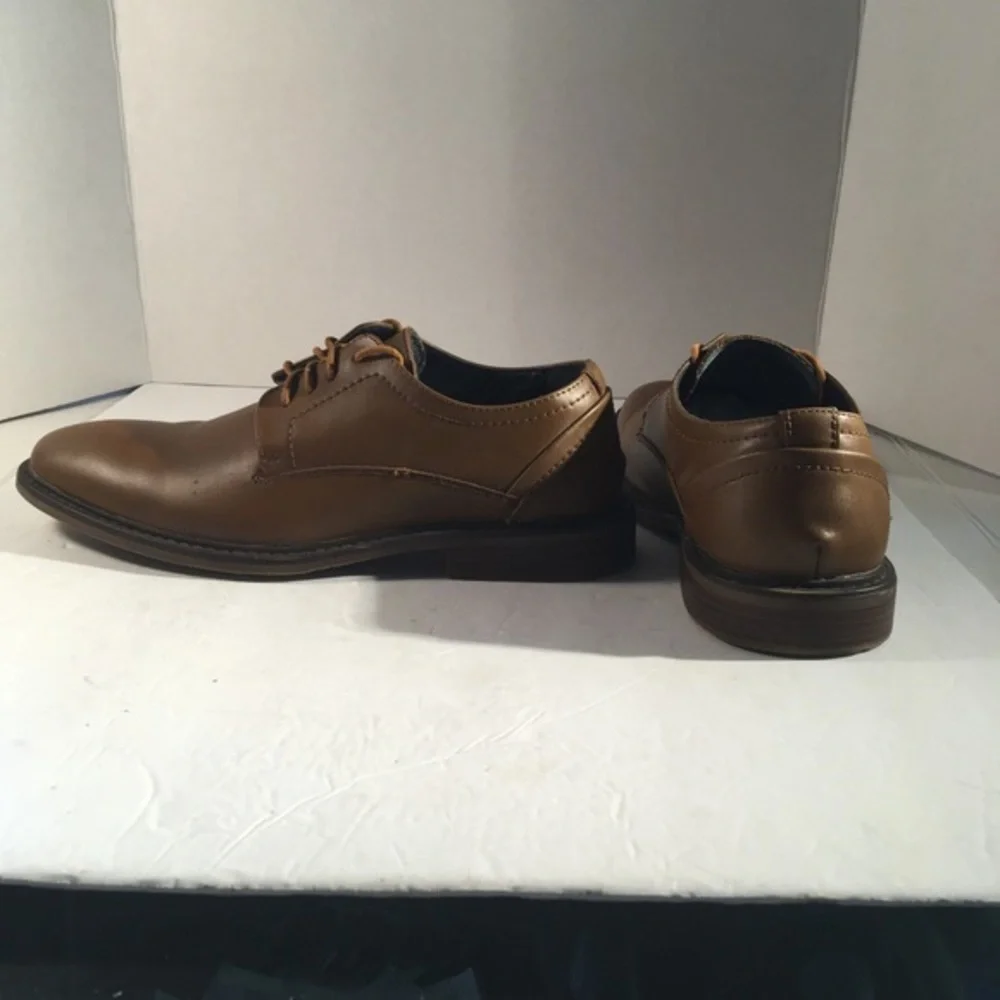 Joseph Abboud “Greyson” Brown Leather Oxford Shoe